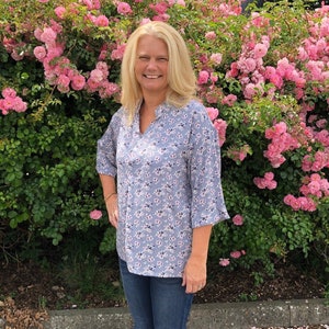 PDF DIGITAL DOWNLOAD Lexi Top sewing pattern- uk sizes 10-28