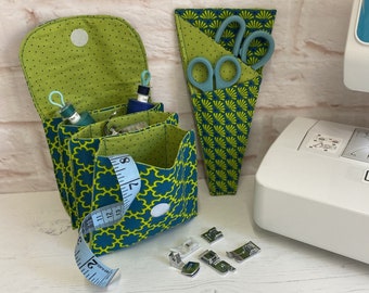 PDF DIGITAL DOWNLOAD Extendable Purse & Scissor Keeper Sewing Pattern