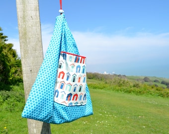 PDF DIGITAL DOWNLOAD Drawstring Bag Sewing Pattern