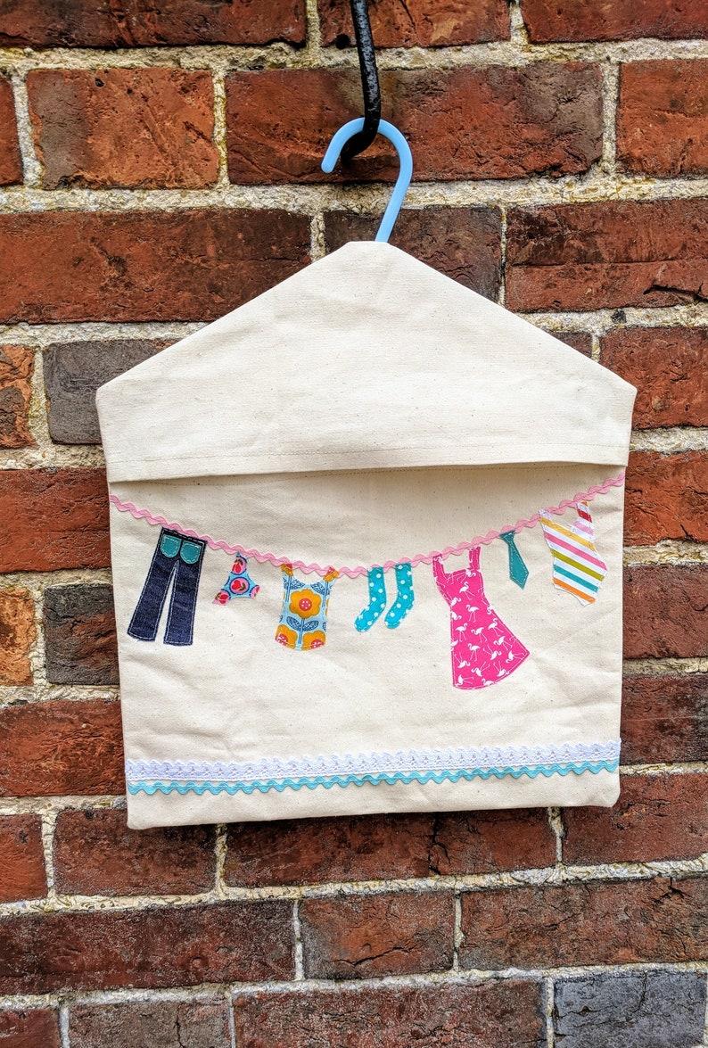 Applique Peg Bag SEWING PATTERN - Etsy