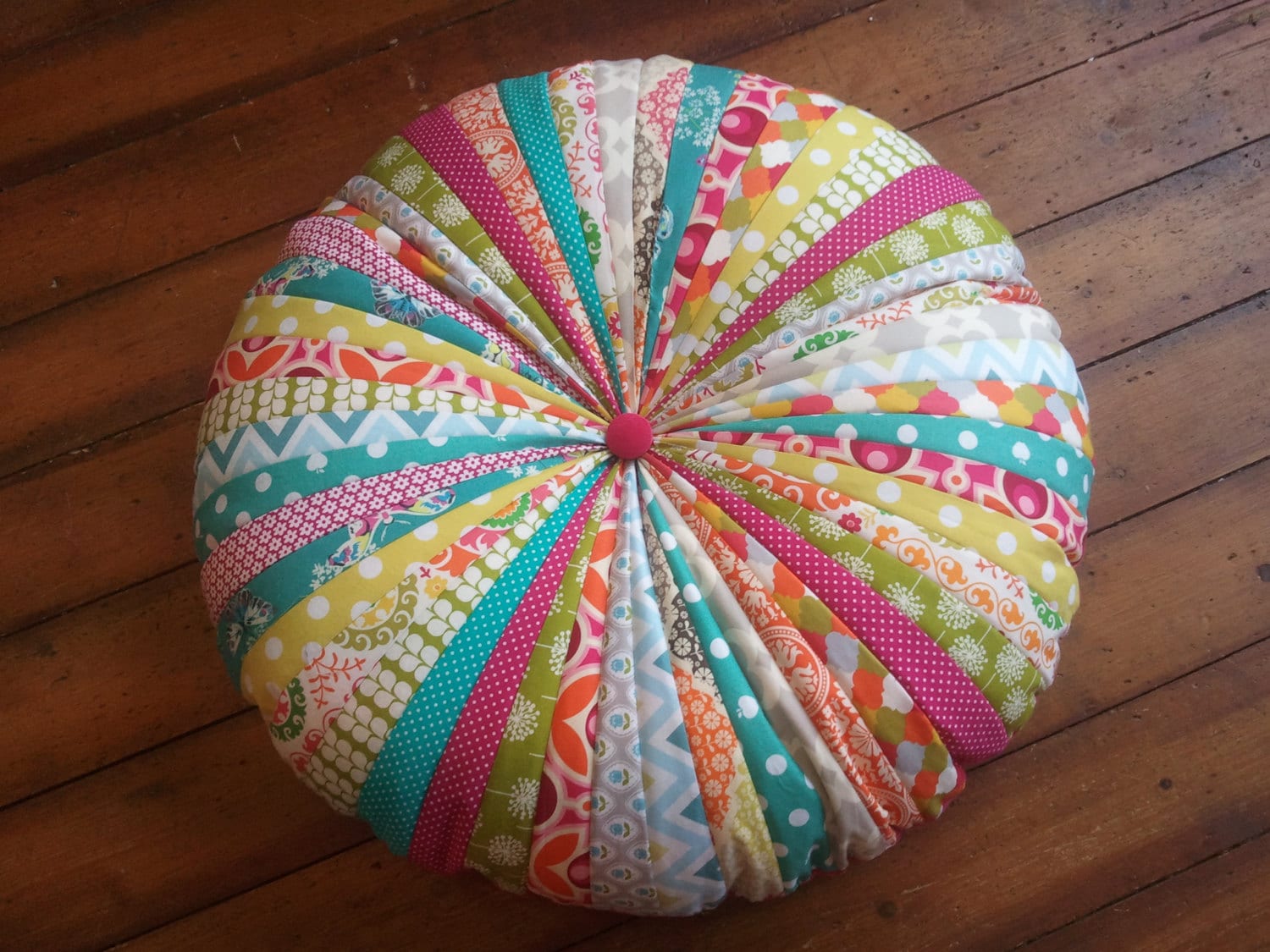 Round Floor Cushion SEWING PATTERN Etsy