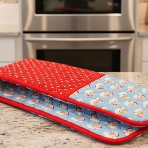 Oven gloves SEWING PATTERN