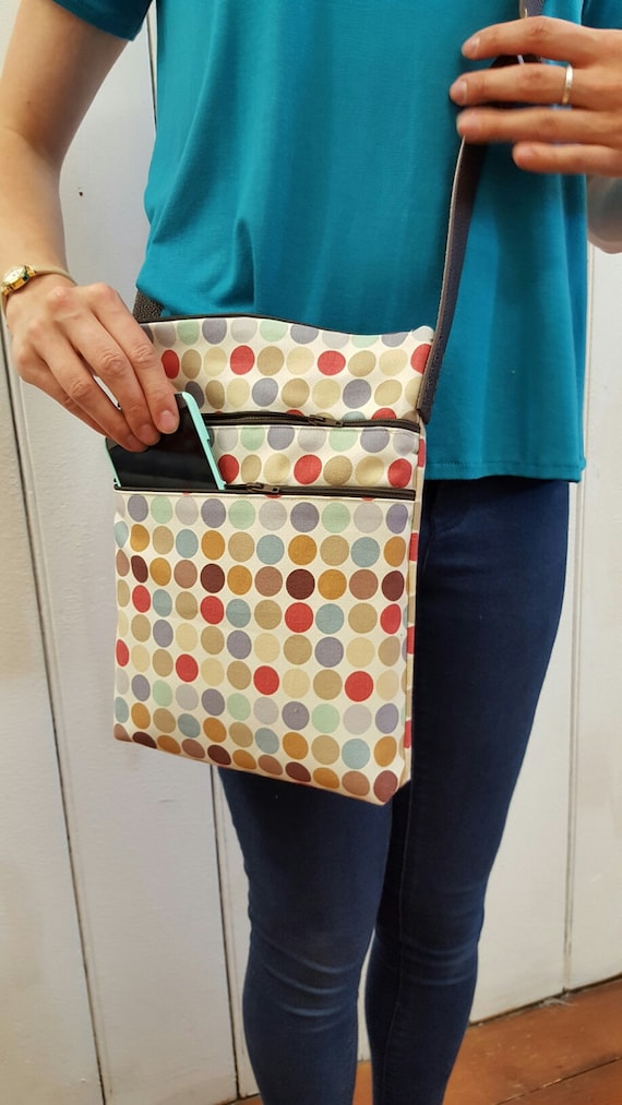 PDF DIGITAL DOWNLOAD Triple Zip Bag Sewing Pattern Etsy