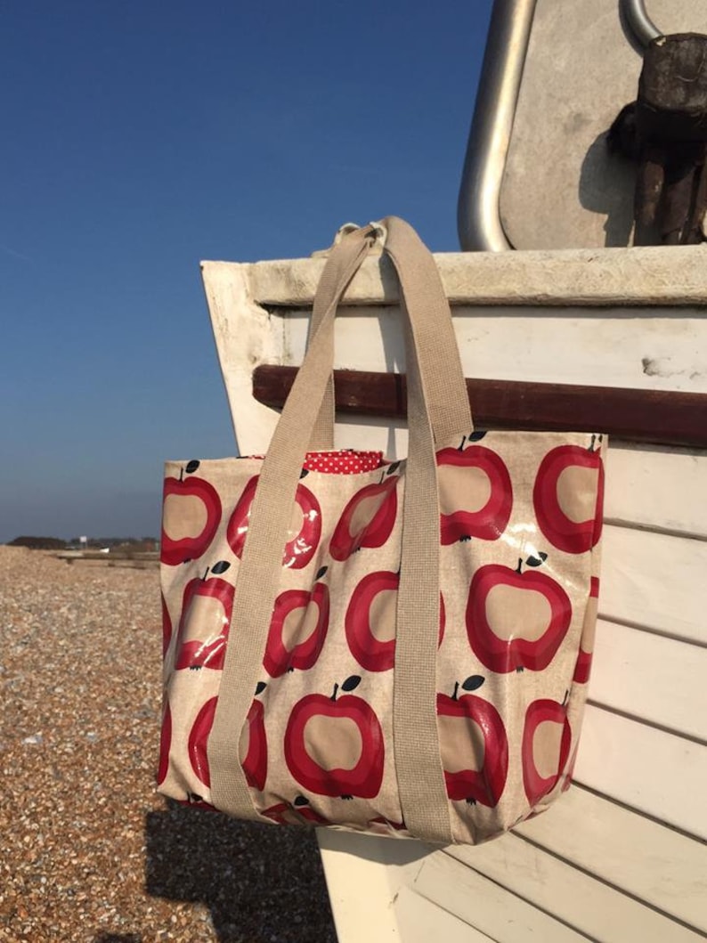 Oil Cloth Tote Bag SEWING PATTERN Etsy