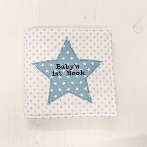 Baby cloth book applique SEWING PATTERN