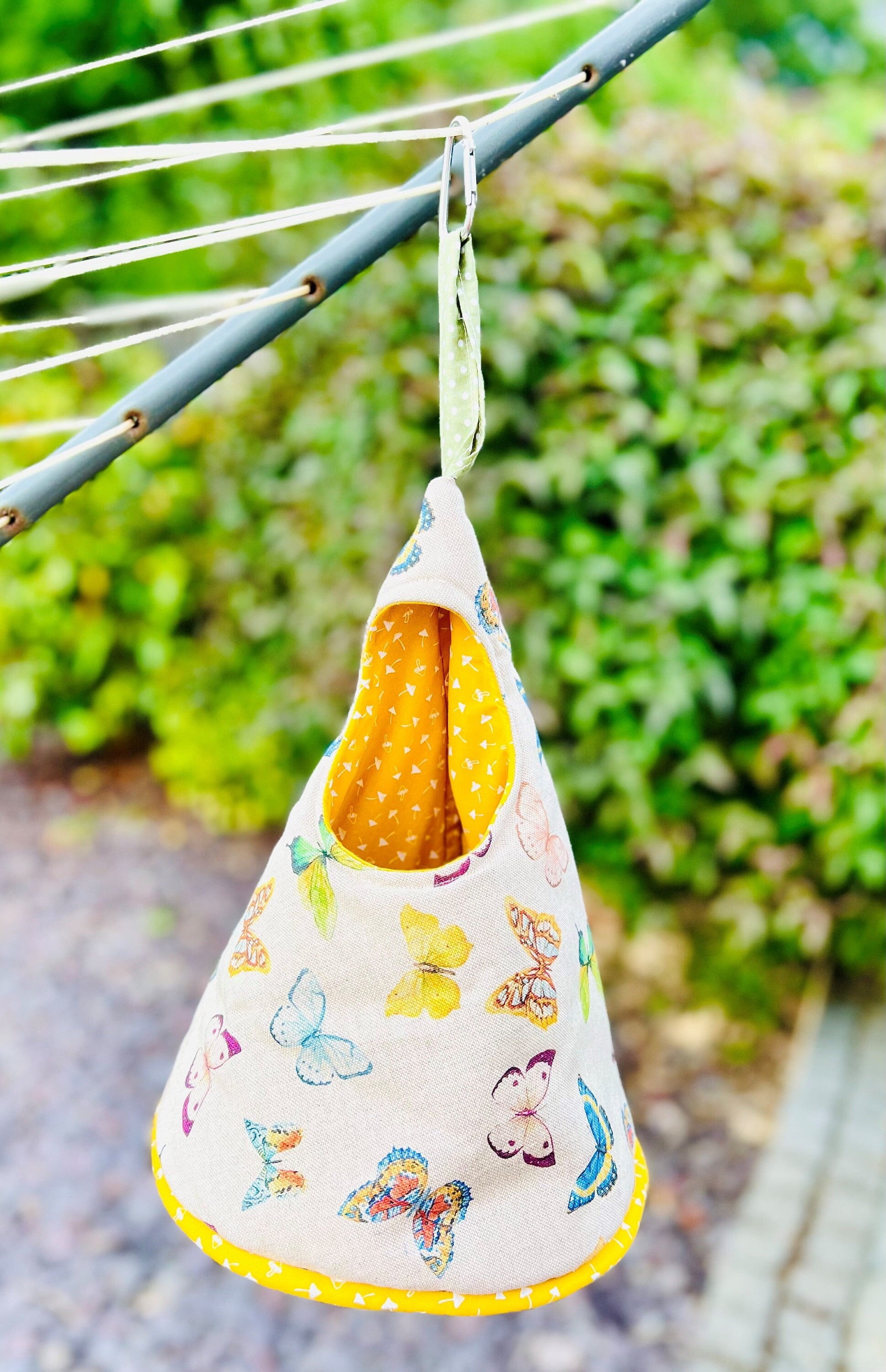 Cone Peg Bag SEWING PATTERN - Etsy cone-peg-bag-sewing-pattern-etsy