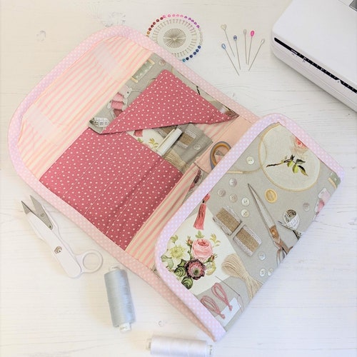 Sewing Caddy Storage Roll SEWING PATTERN - Etsy