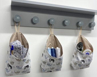 Hanging storage pods SEWING PATTERN