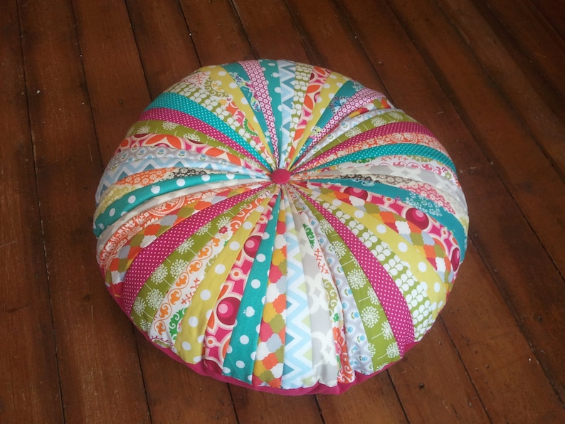 Round Floor Cushion SEWING PATTERN Etsy