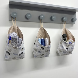 PDF DIGITAL DOWNLOAD Hanging storage pods Sewing Pattern