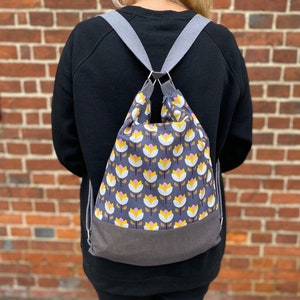 PDF DIGITAL DOWNLOAD Three-way bag Sewing Pattern