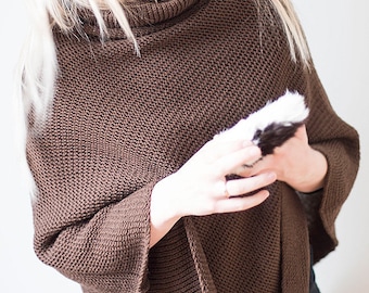Women Poncho 100% wool sweaters Pure New Wool Cape Women's Cape Coat Bordeaux Wool Poncho Feminine Shawl Ponchos For Women Cape