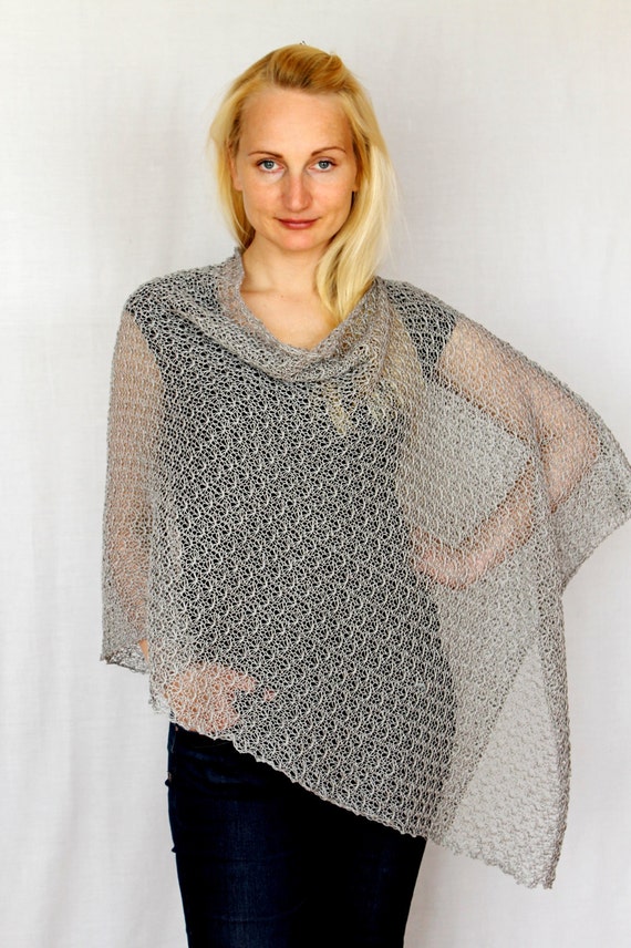 formal poncho top
