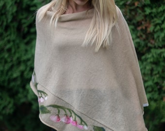 poncho wool , maternity clothes , woman's sweater poncho , Pregnancy Clothes , green olive poncho , Christmas gift ideas , wool poncho