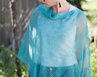 Ponchos de verano para mujer, poncho de lino puro, bufanda de punto verde de lino, capa blanca, top de boda, poncho bohemio de lino para mujer, regalos