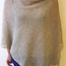 The Boho Banno Dark Green Linen Cape Set
