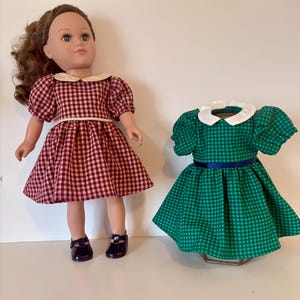 Navy and Green Checked or Cranberry and Oatmeal checked Doll Dredd.   Choose one via messages