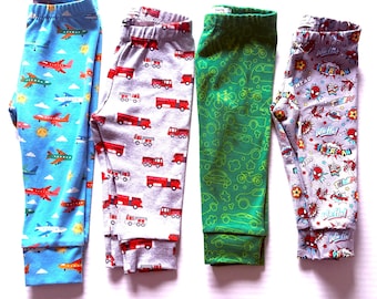 Baby/Toddler Legging:  Airplanes, Fire Trucks, Cars, or Spider-Man. Choose one via Messages