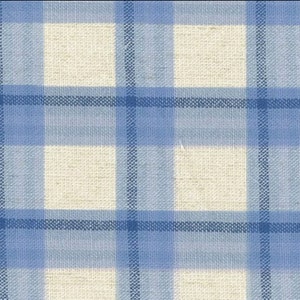 Essentials by Gertrude Made for Ella Blue Fabrics - Yarn Dyed Blue Plaid - sold by the quarter yard!