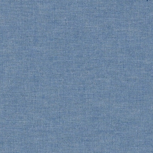 Essentials Solid by Gertrude Made for Ella Blue Fabrics - Denim Light Blue - sold by the quarter yard!