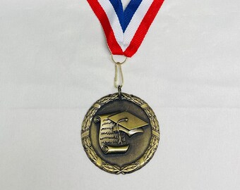 graduation medal / graduation / custom medal / personalized medal / medal
