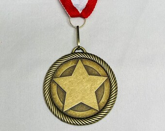 star medal victory medal you are a star recognition medal star award