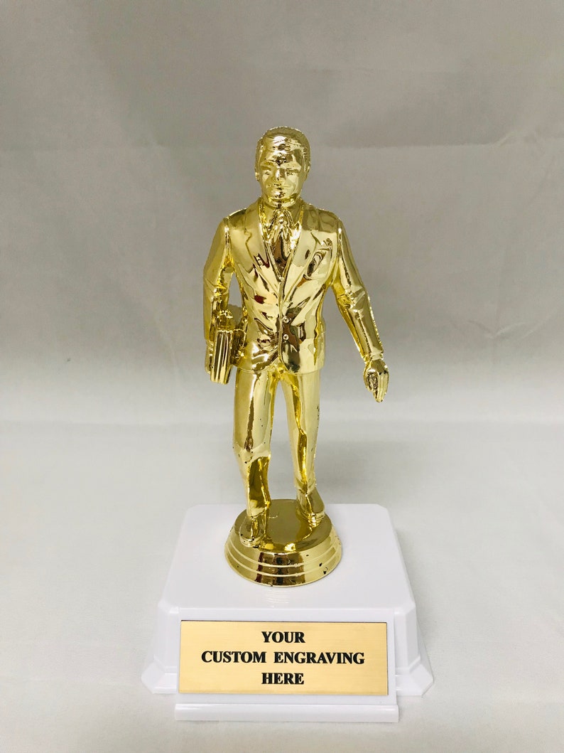 Free Engraving Salesman Trophy Promising Assistant Manager Dundie Award Trophy The Office TV Show