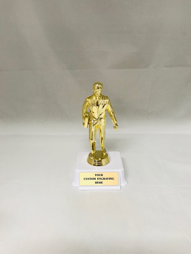 Free Engraving Salesman Trophy Promising Assistant Manager Dundie Award Trophy The Office TV Show
