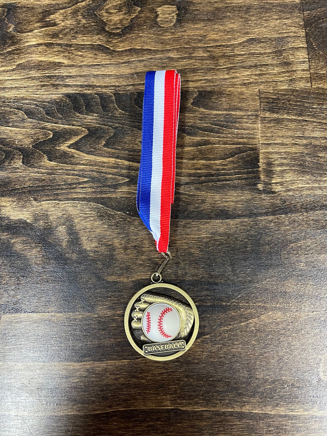 Baseball Medal / Baseball / Baseball Medal Engraved With Neck Etsy