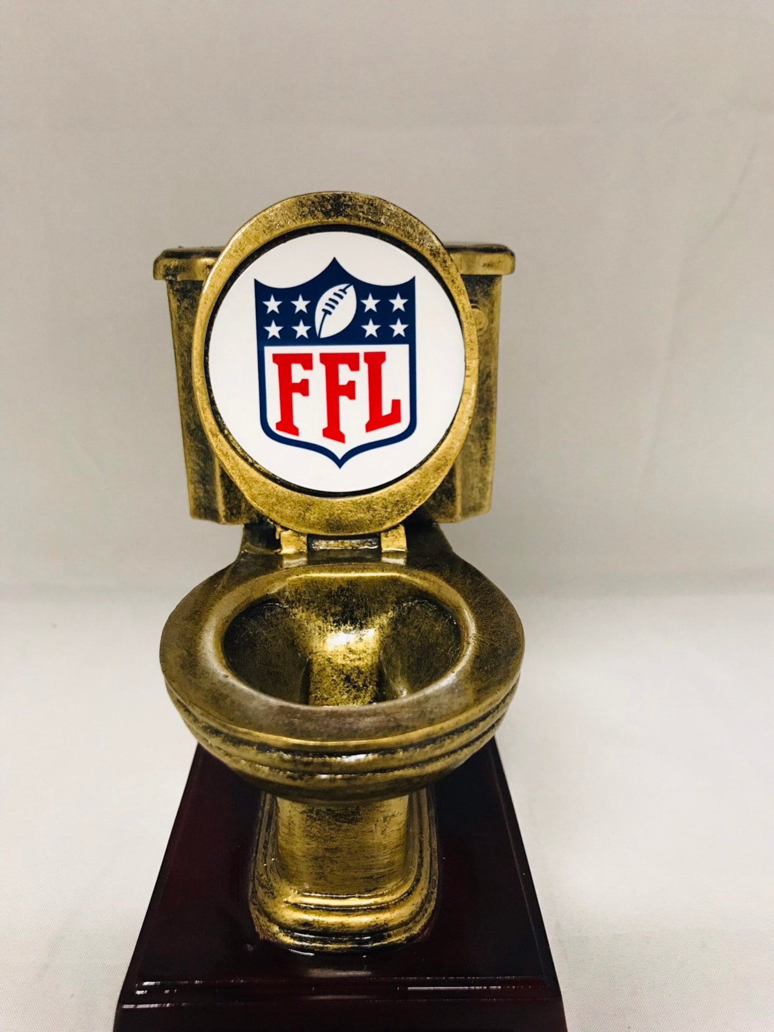 Fantasy Football Trophy / Fantasy Football Loser / Toilet - Etsy