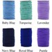 Mandala Crafts Fabric Elastic Cord, 2mm, 70 Meters
