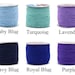 Mandala Crafts Fabric Elastic Cord, 1mm, 100 Meters