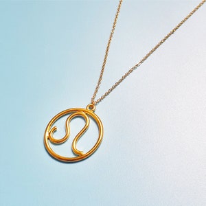 Leo Necklace Star Sign Necklace Birthday Gift Star Sign Pendant Zodiac Necklace Womens Gifts for Women Gift for Friend Birthday Present
