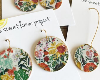 Summertime Floral Earrings