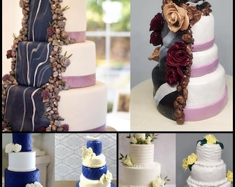 CUSTOM Cake/Wedding Cake - Cake Topper *Read Description First*