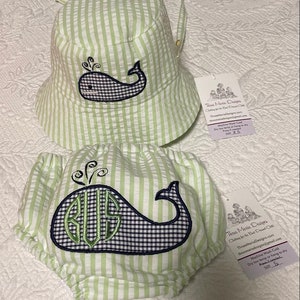 Waterproof Seersucker Swim Diaper Covers image 9