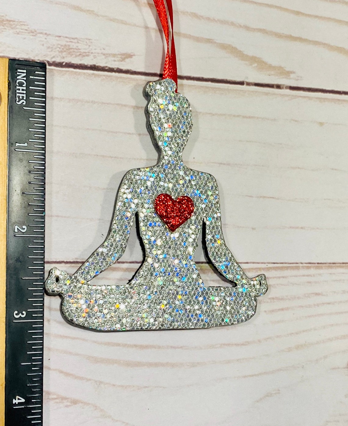 Yoga ornament Yoga Christmas ornament Yoga ornament Namaste | Etsy