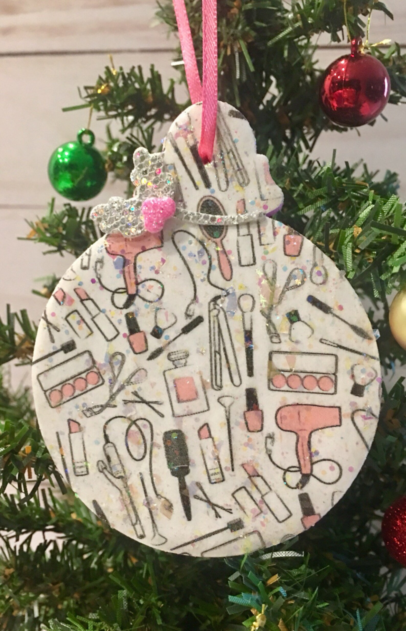 Hairstylist Christmas Ornament Hairdresser Christmas Etsy