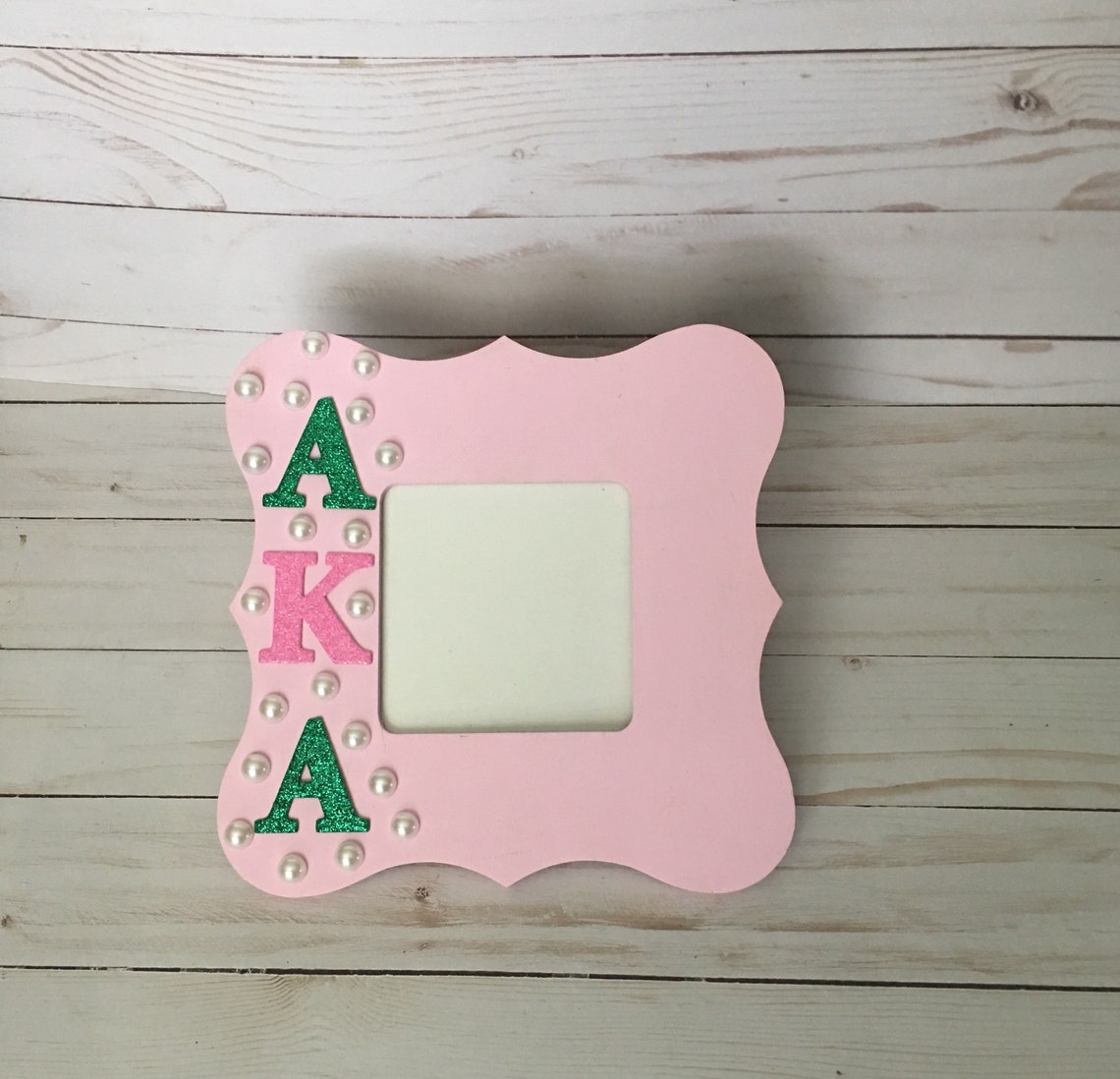 AKA Picture Frame Sorority Gift Sorority Picture Frame Etsy