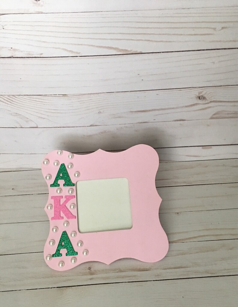 AKA Picture Frame Sorority Gift Sorority Picture Frame Etsy