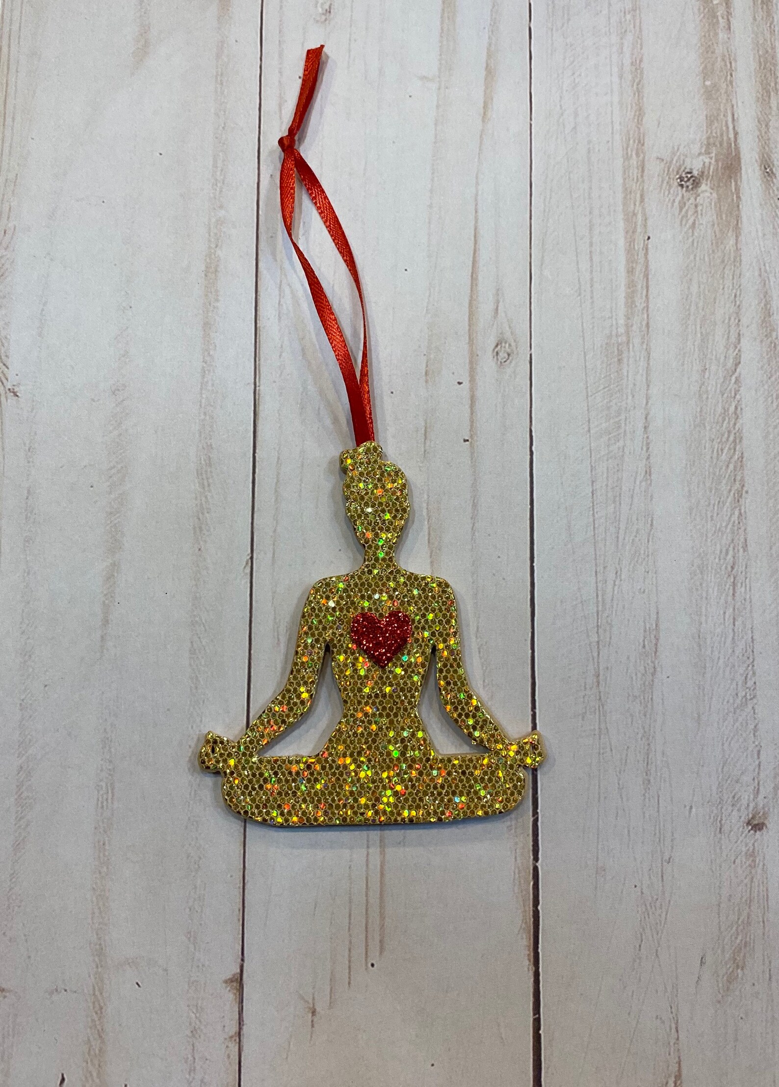Yoga ornament Yoga Christmas ornament Yoga ornament Namaste | Etsy