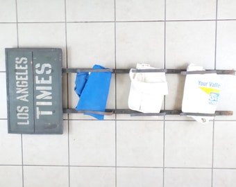 Los Angeles Times Paperboy Vest & Bag Holder!