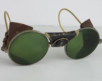 Vintage Motorcycle/Welding Goggles