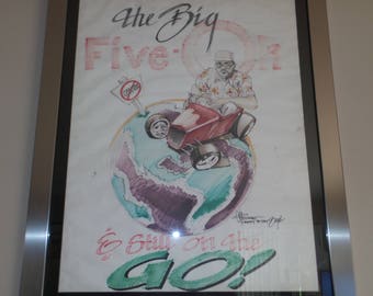 Chip Foose Custom Birthday card to Boyd Coddington