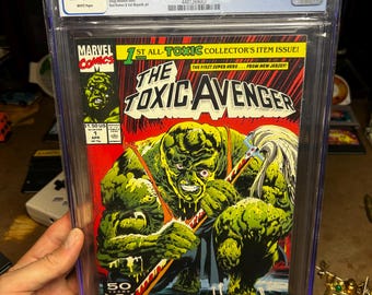 Toxic Avenger #1 CGC Graded 9.4