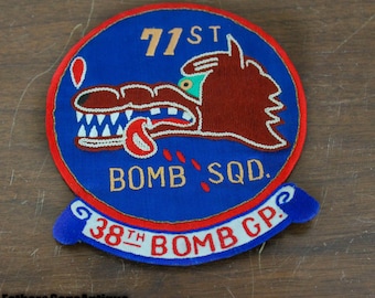 WWII 71st Bomb Squadron Patch (Unused)