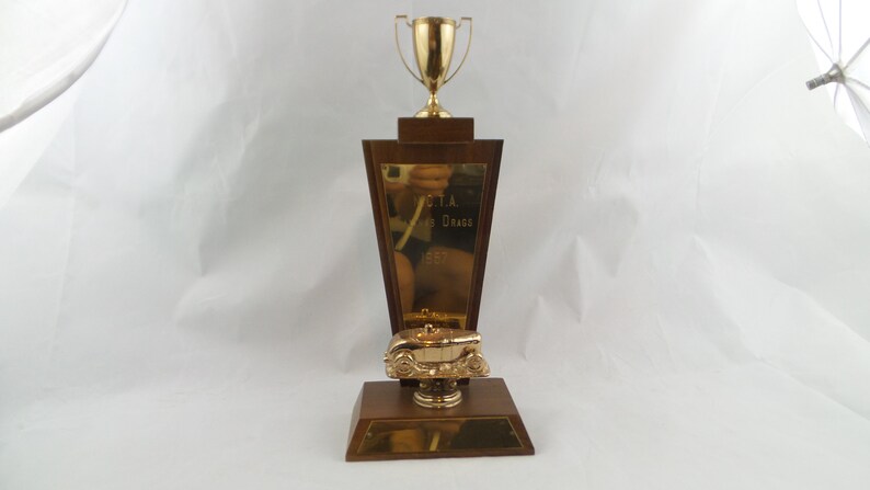 1950#39;s NCTA Salinas Drag Racing Trophy 1950#39;s NCTA Salinas Drag Racing Trophy