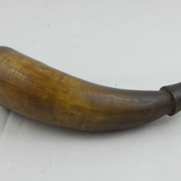 Antique Powder Horn Etsy