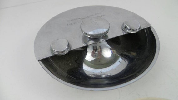 Art Deco Spinner Ashtray With an Advertisement - Etsy