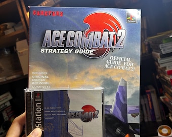 PS1 Ace Combat 2 + Guide Like new Condition